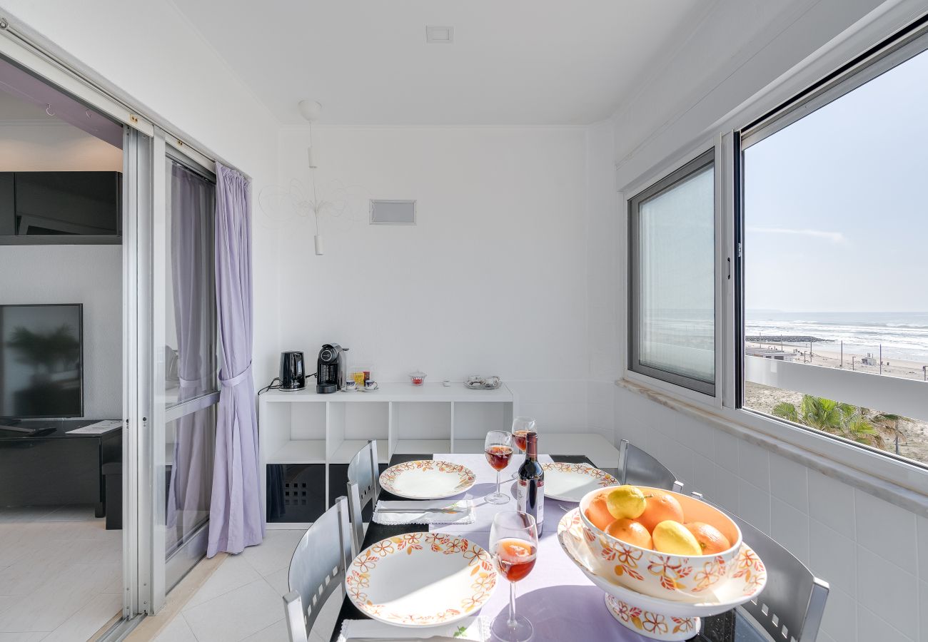 Apartamento em Costa de Caparica - Horizonte Azul , Frente mar & Piscina