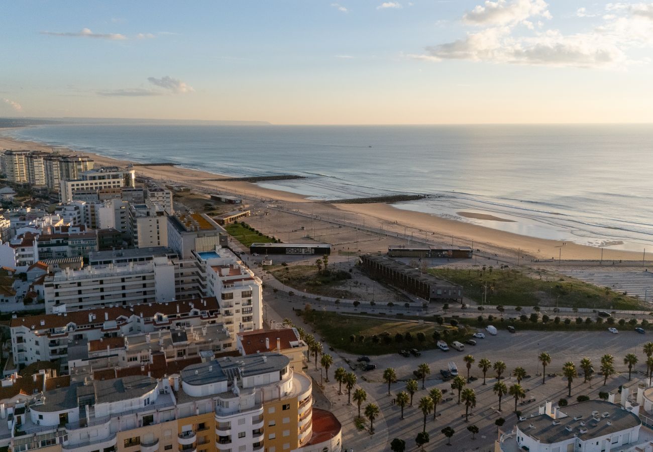 Ferienwohnung in Costa de Caparica - Horizonte Infinito Apartamento à Beira-Mar com vis