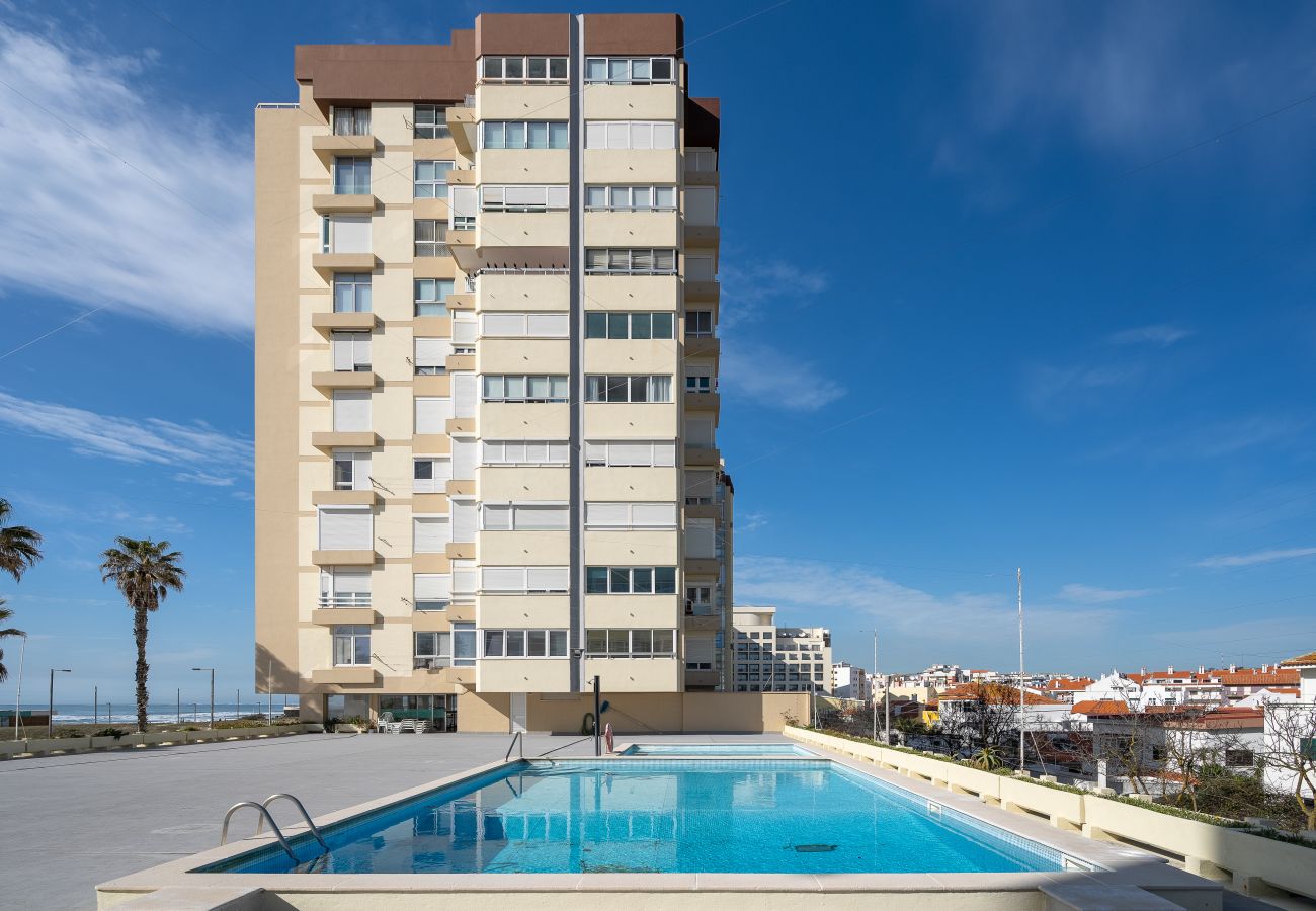 Ferienwohnung in Costa de Caparica - Horizonte Azul , Frente mar & Piscina