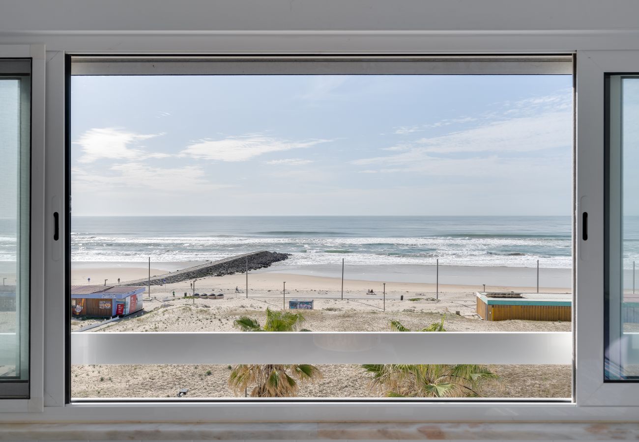 Ferienwohnung in Costa de Caparica - Horizonte Azul , Frente mar & Piscina